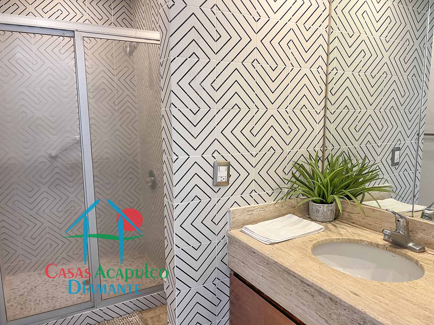 Kabah Mayan 106 - Baño completo 1